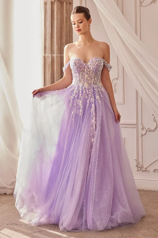 Andrea & Leo A1209 Off Shoulder Prom Dress