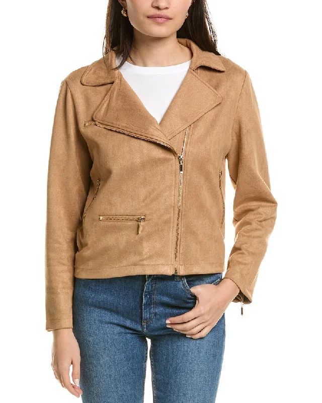 Pascale La Mode Asymmetrical Zip Jacket