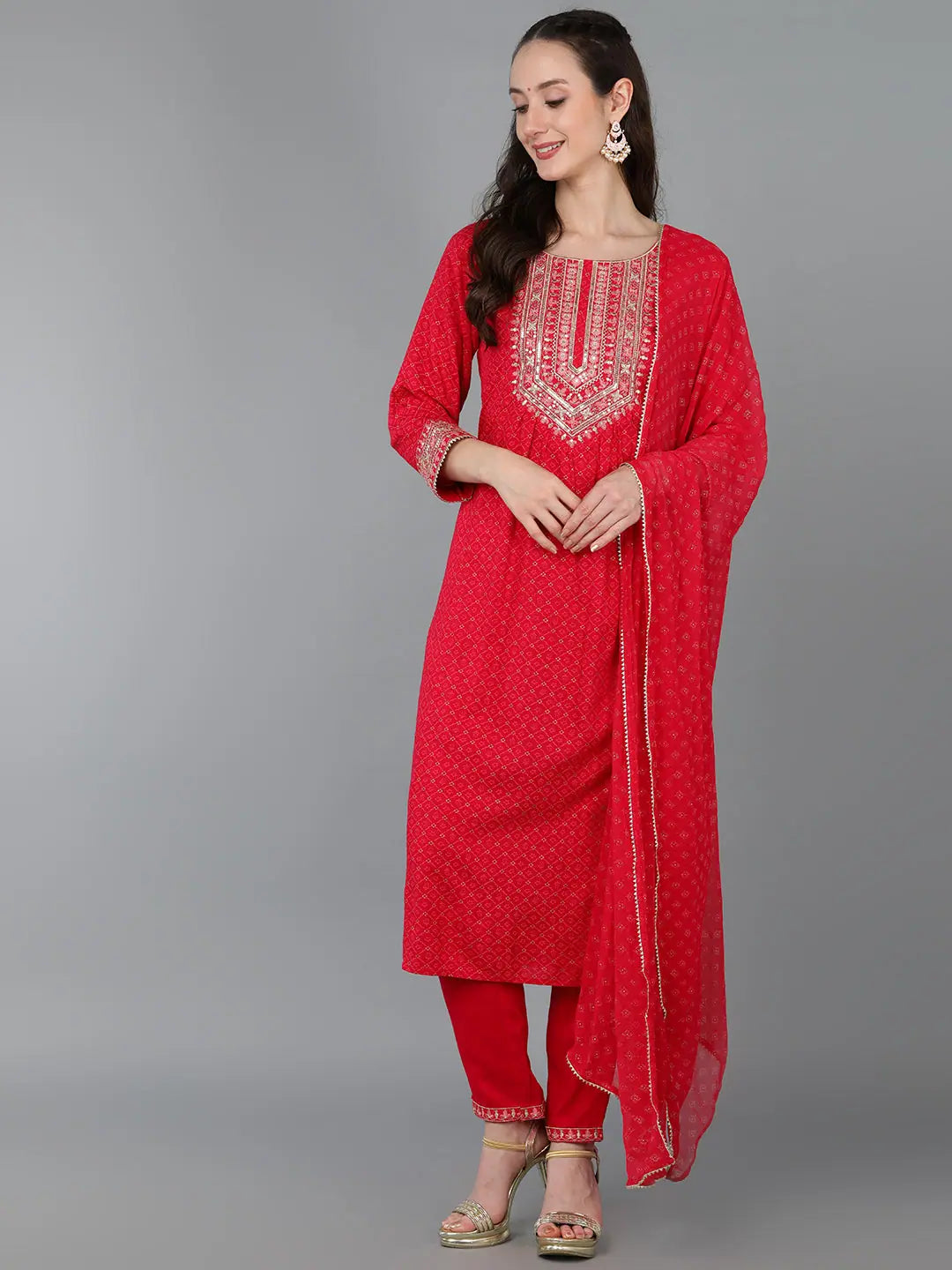 Ahika Women Viscose Rayon Yoke Design Kurta-VKSKD1665_S