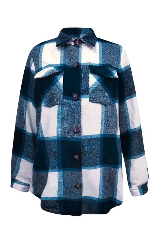 Women's Plaid Oversized Shacket