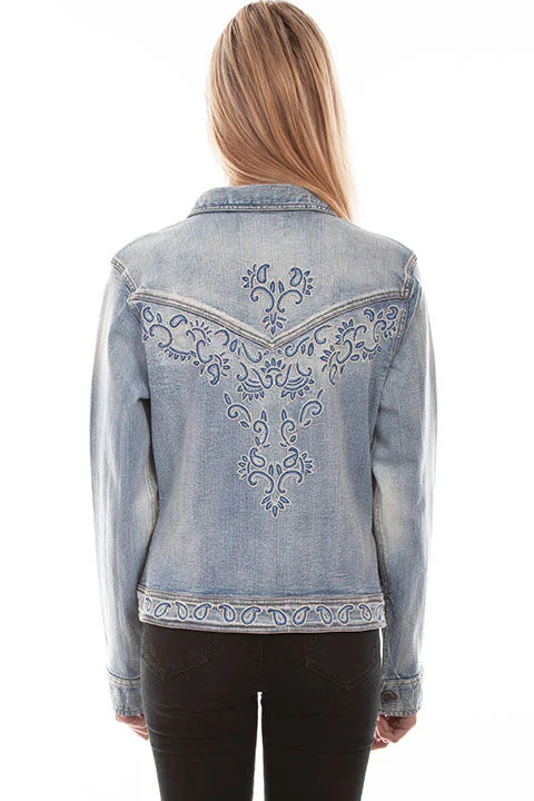 Beaded Denim Jacket