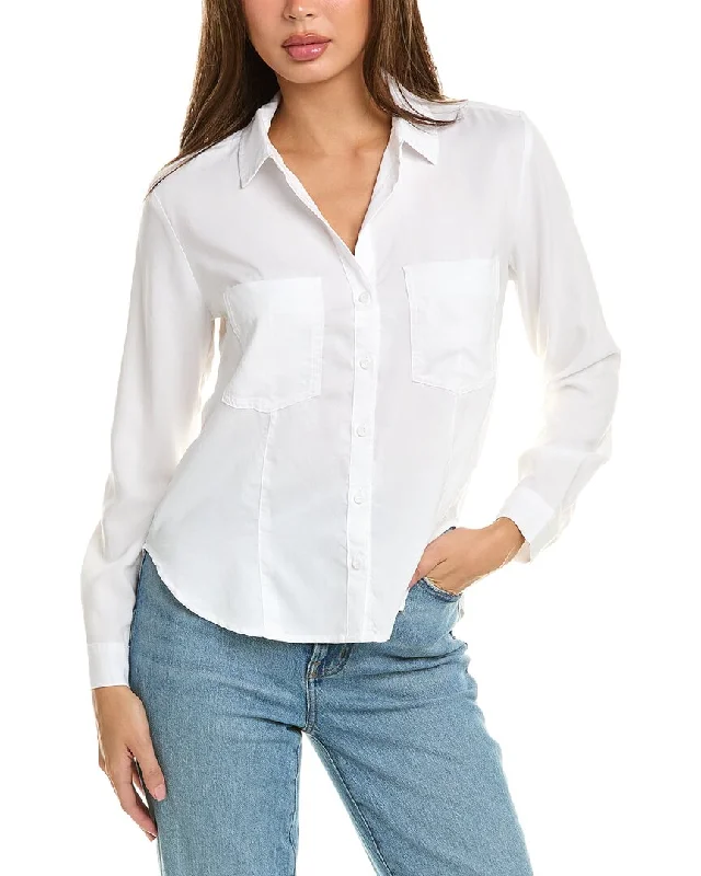 Bella Dahl Seamed Button Down Shirt