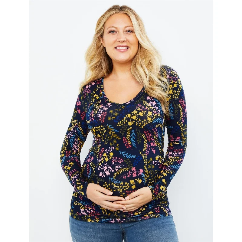 Motherhood Maternity Women's T Shirt Black Size Xs