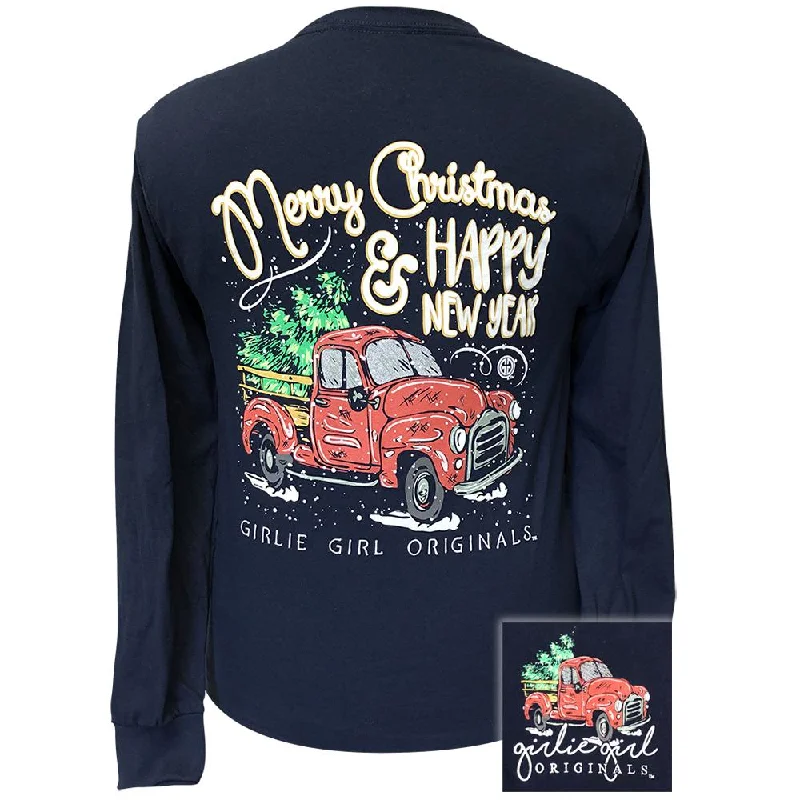 Christmas Truck-Navy LS-2134