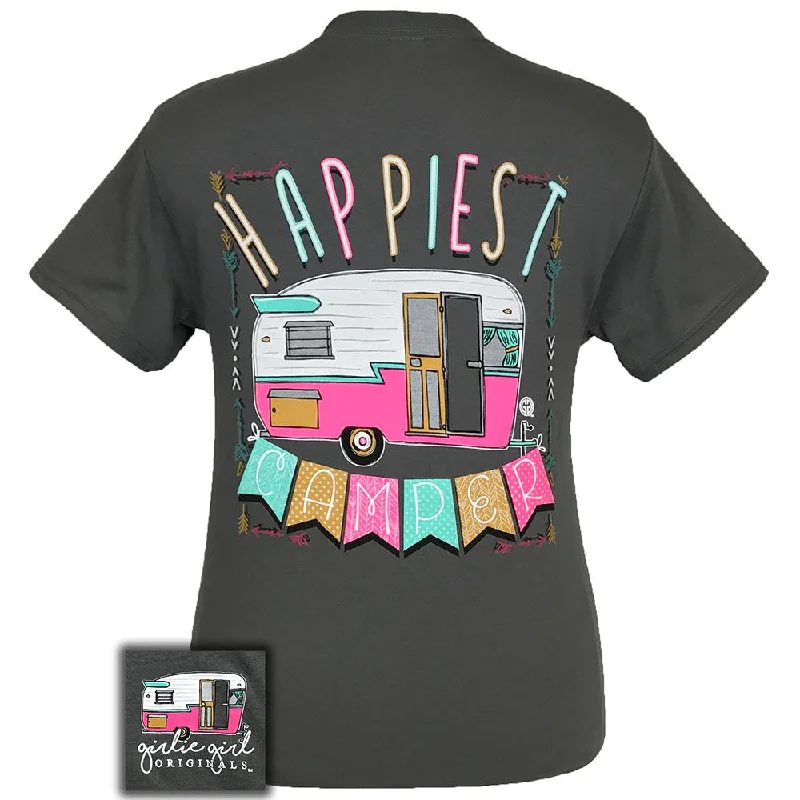 Happiest Camper-Charcoal SS-1526