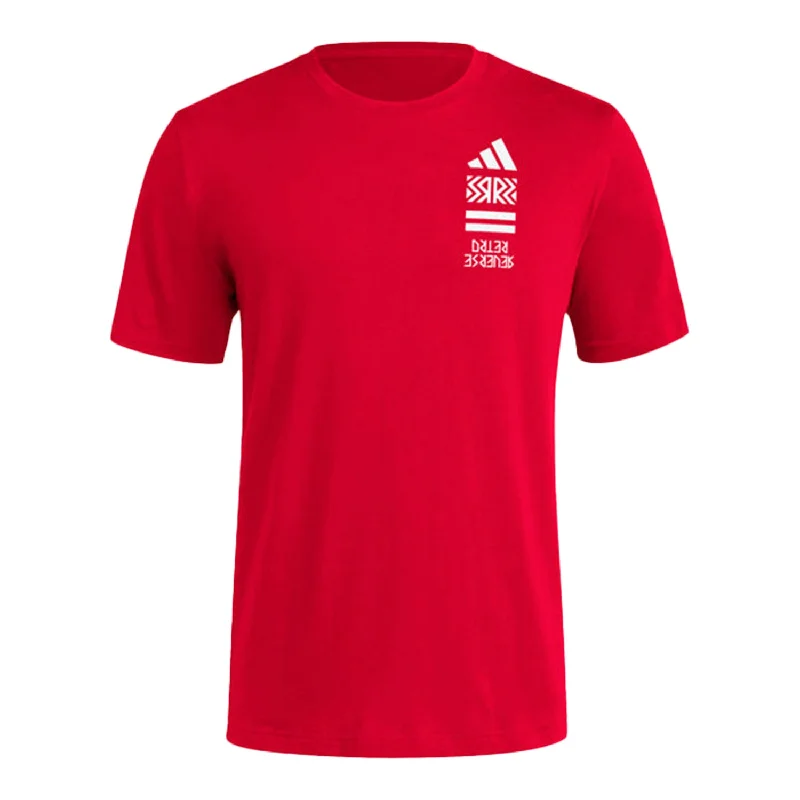 Indiana Hoosiers Adidas Reverse Retro State Crimson T-Shirt