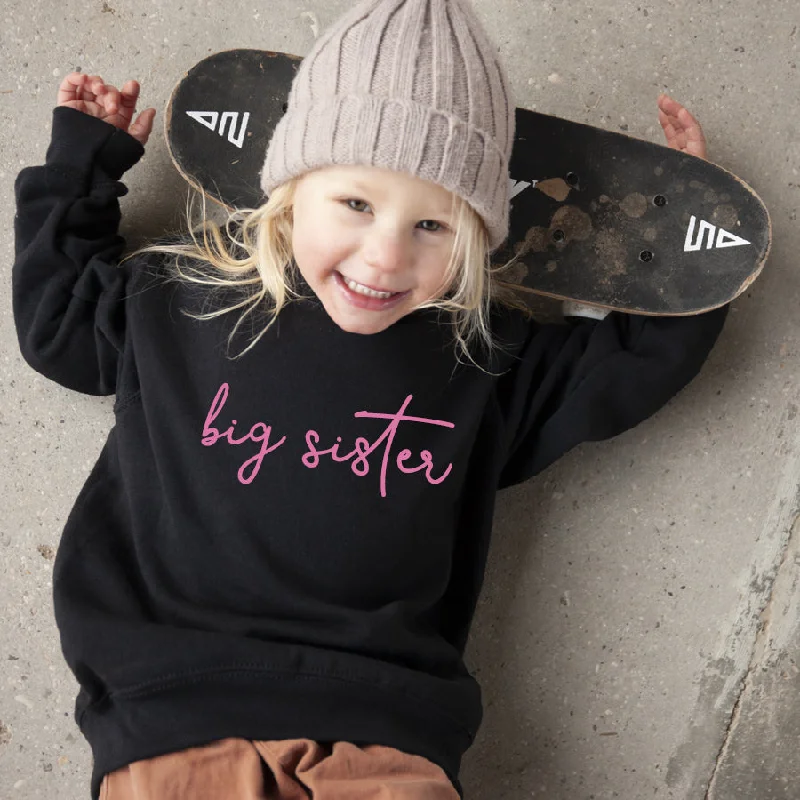 Big Sister Script Sweatshirt