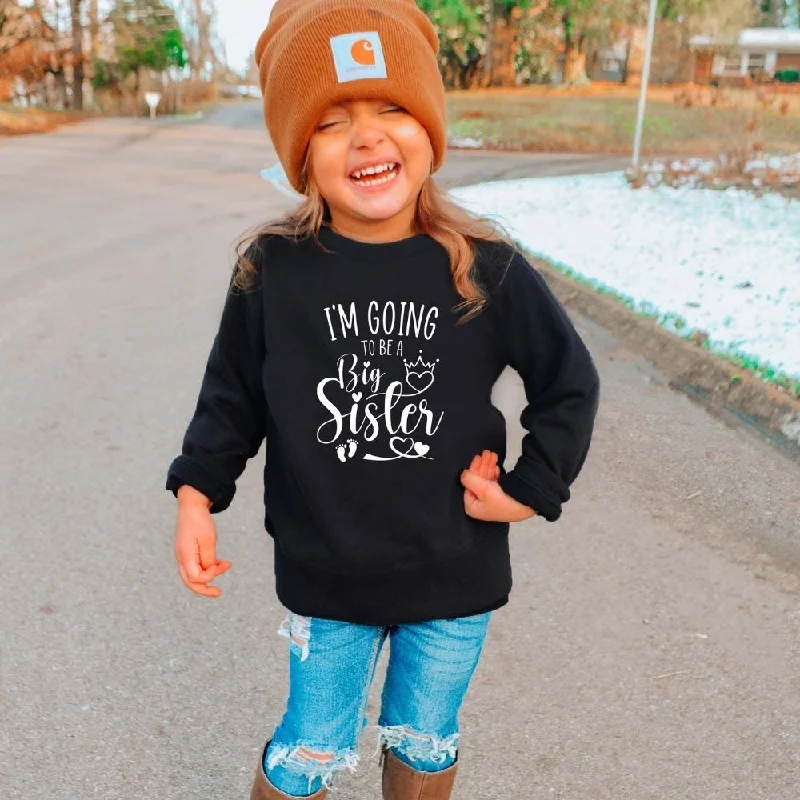 Going To Be A Big Sister Sweatshirt