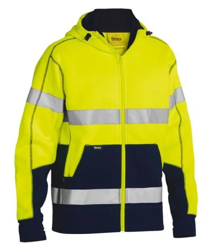 Taped Hi Vis Fleece Hoodie