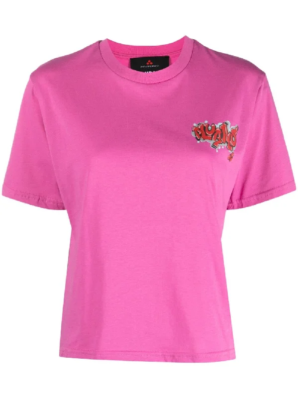 Peuterey Women's T-Shirts And Polos pink