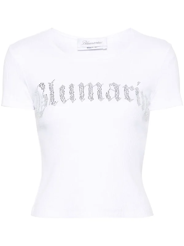 Blumarine Women's T-Shirts And Polos White