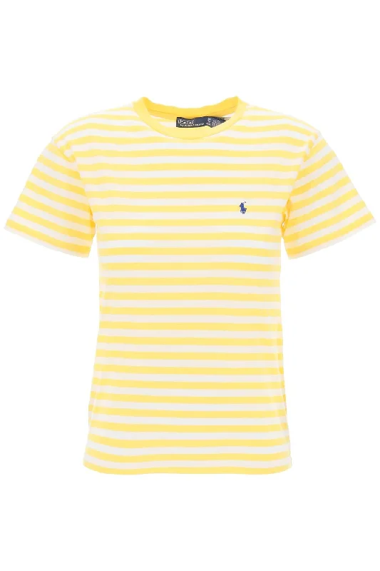 Polo Ralph Lauren Women's Striped Crewneck T-Shirt