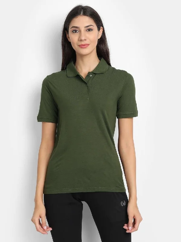 Bamboo Fabric Women's Polo Shirt